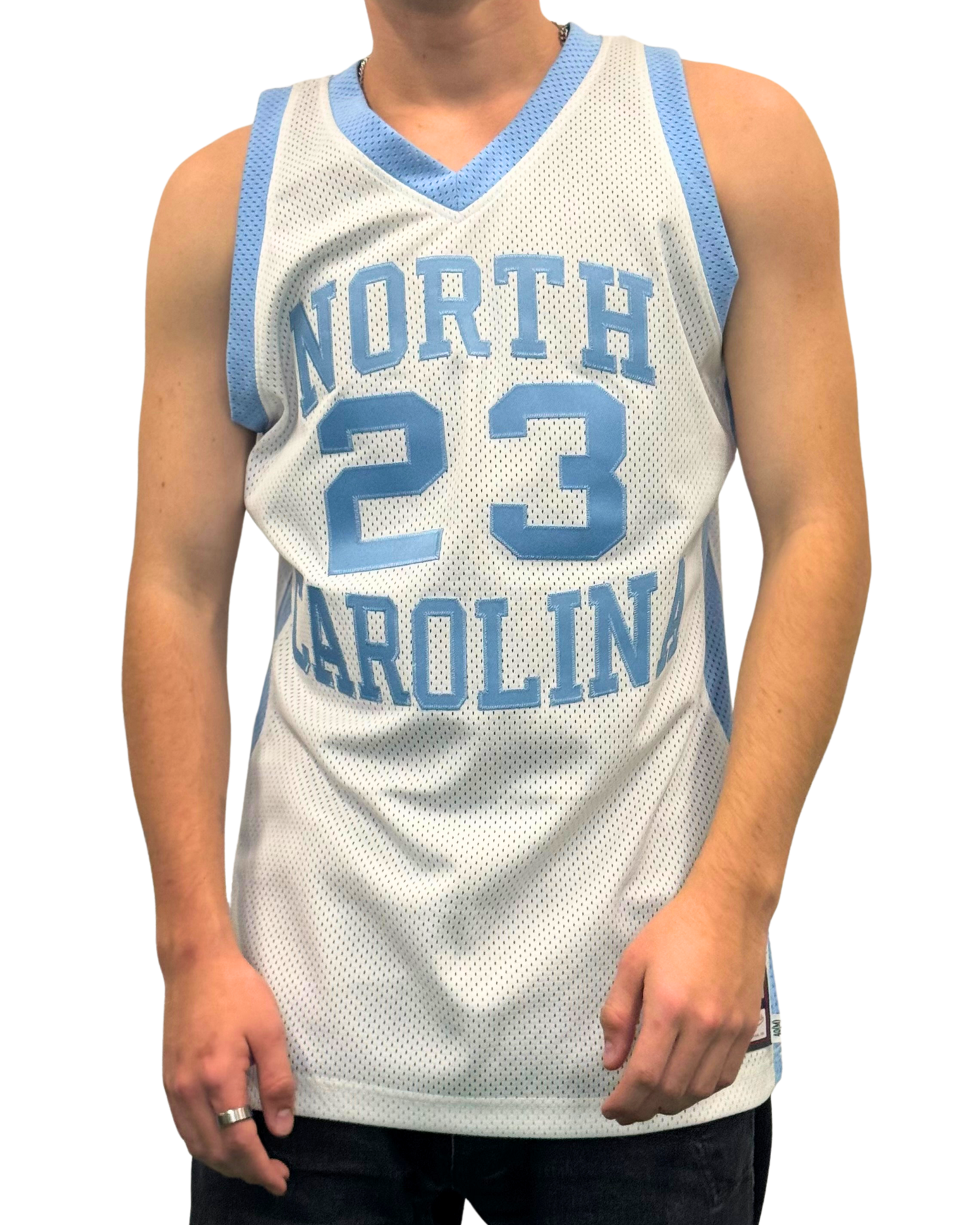 Mitchell & Ness University of North Carolina (UNC) Away Authentic NBA Jersey 1983/84 - Michael Jordan (#23)