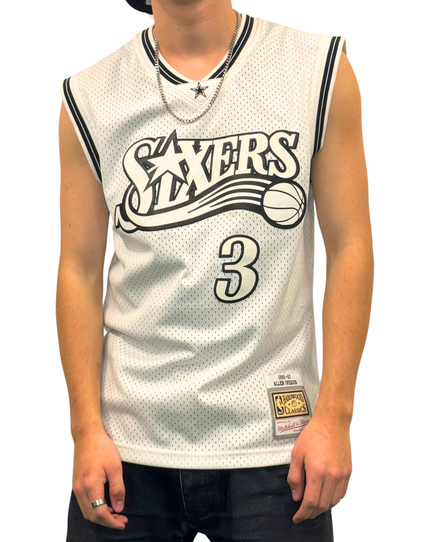 Mitchell & Ness Philidelphia 76ers Alternate Swingman NBA Jersey 1996/97 - Allen Iverson (#3)
