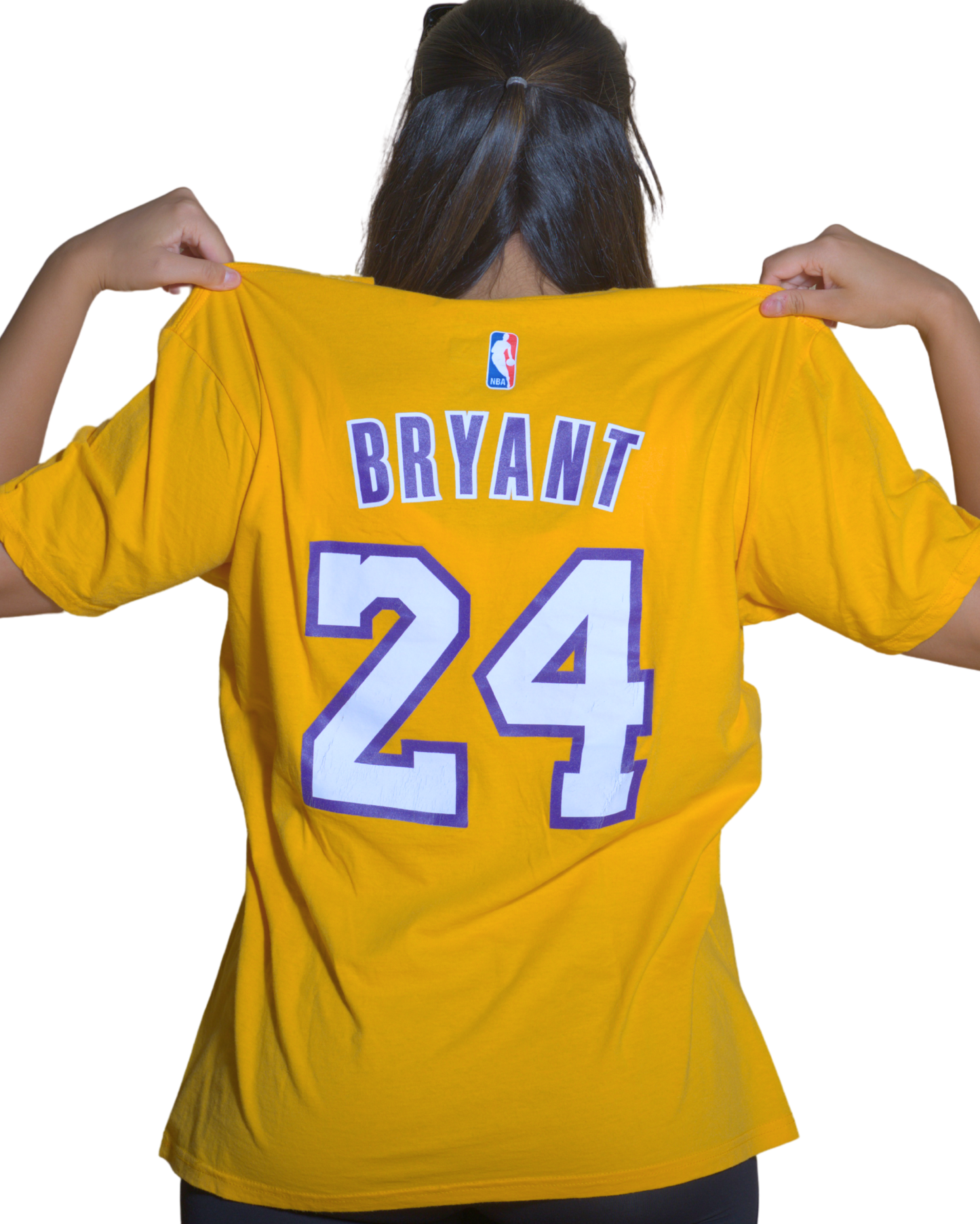 adidas Los Angeles Lakers Gold Jersey Tee - Kobe Bryant (#24)