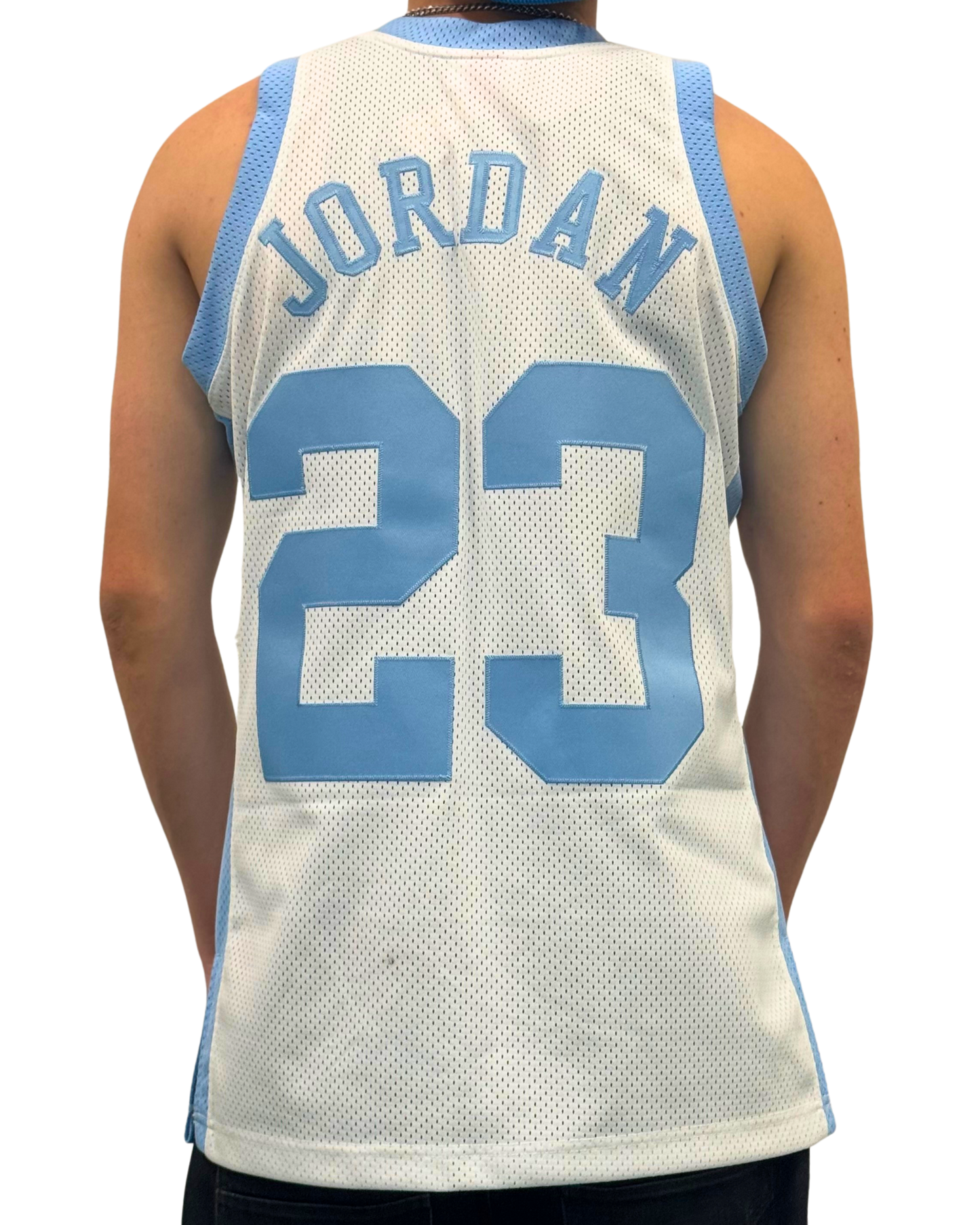 Mitchell & Ness University of North Carolina (UNC) Away Authentic NBA Jersey 1983/84 - Michael Jordan (#23)