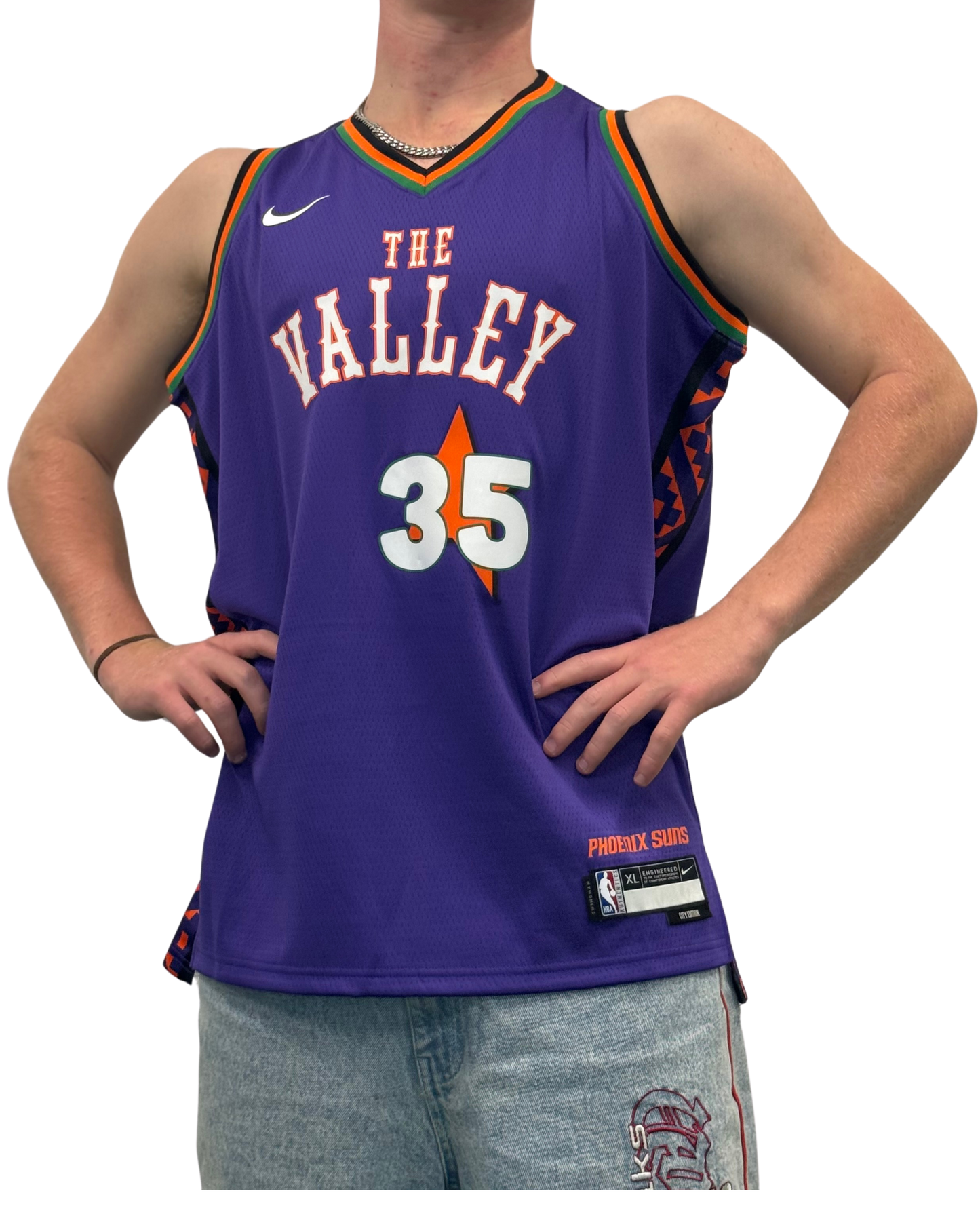 Nike Phoenix Suns City Edition Swingman NBA Jersey 2024/25 Youth Jersey - Kevin Durant (#35)