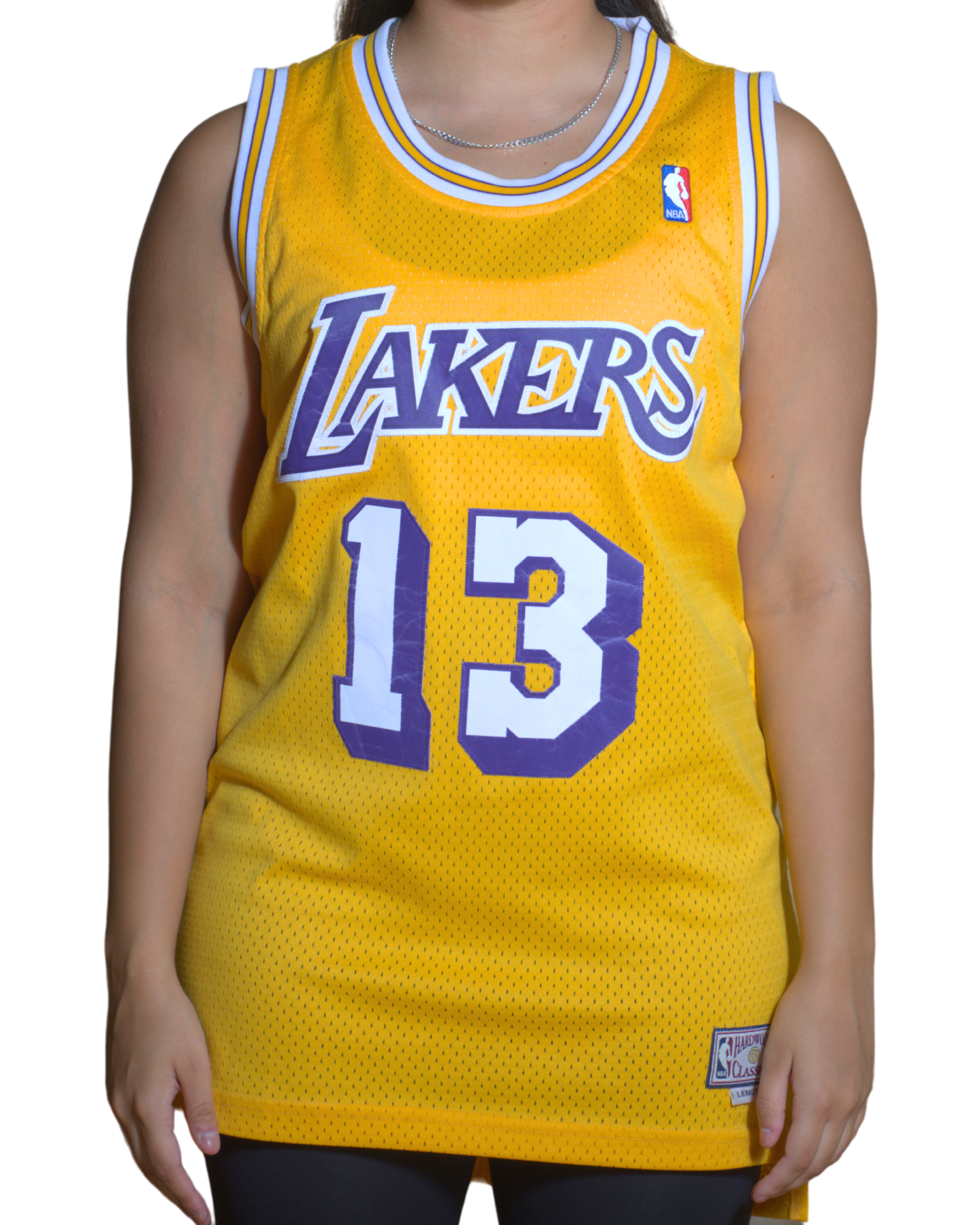 adidas Los Angeles Lakers Home Hardwood Classics Swingman NBA Jersey 1961/62 - Wilt Chamberlain (#13)