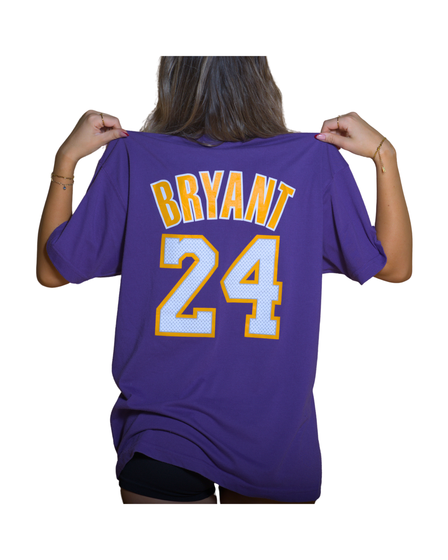 adidas Los Angeles Lakers Purple Jersey Tee - Kobe Bryant #24