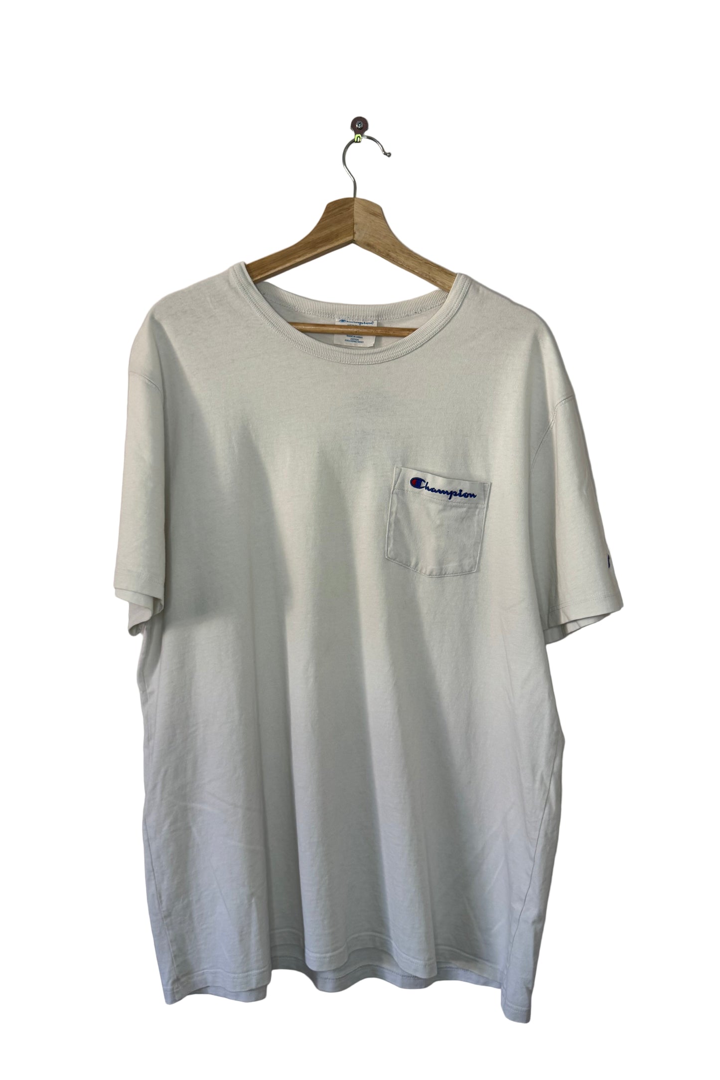 Champion Heritage Script Pocket Tee