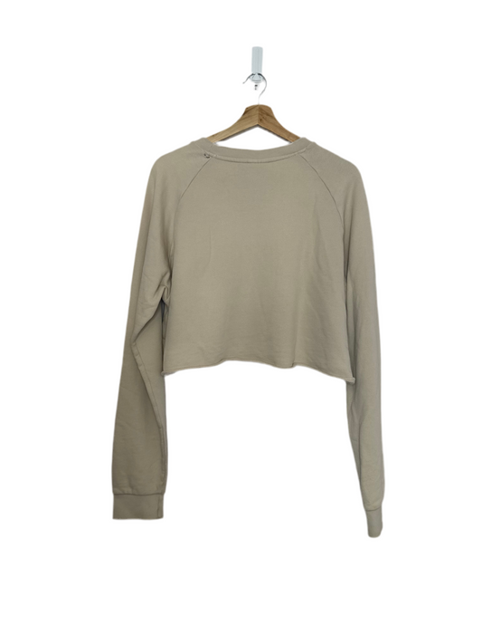adidas Originals Womens 'Custom Cropped' Trefoil Crewneck