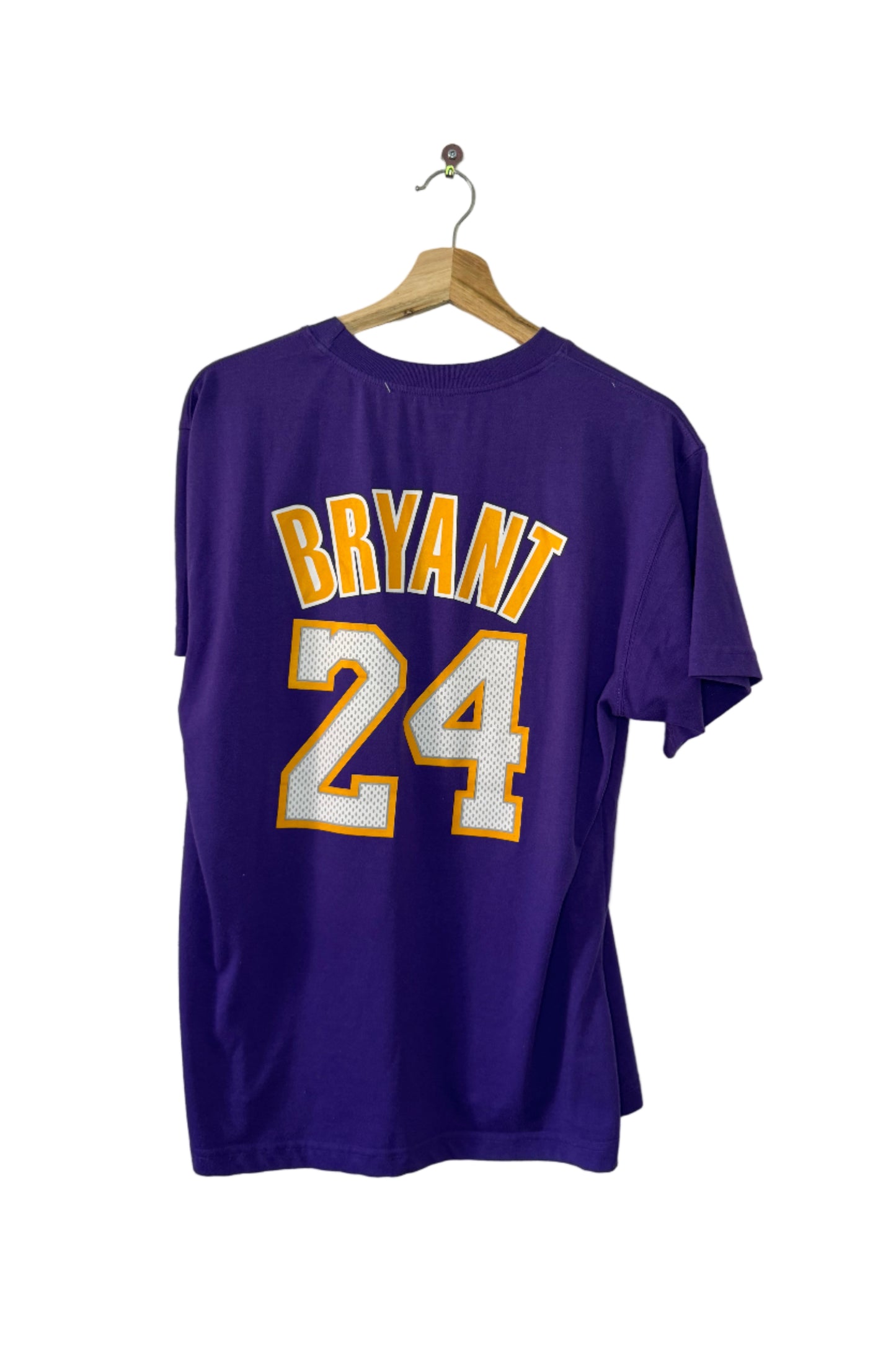 adidas Los Angeles Lakers Purple Jersey Tee - Kobe Bryant #24
