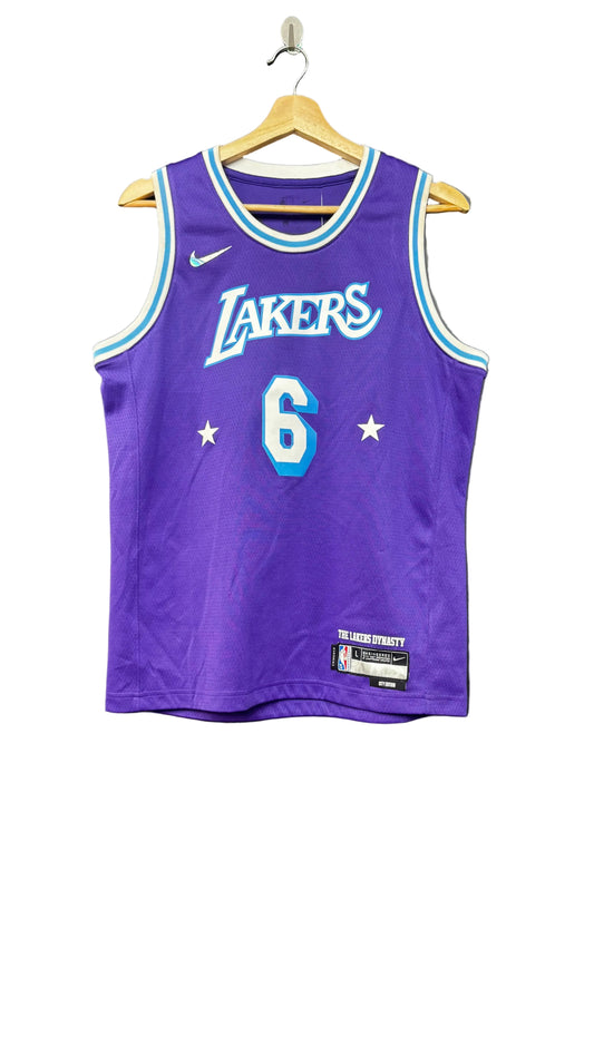 Nike Los Angeles Lakers City Edition Swingman Jersey 2021/22 - LeBron James (#6)