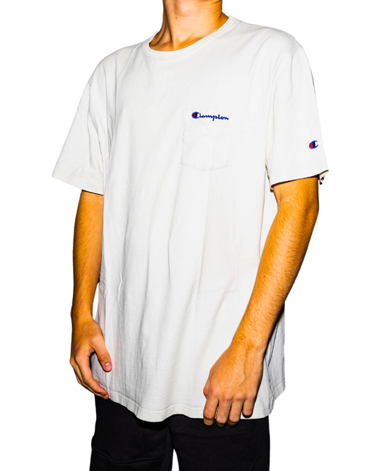 Champion Heritage Script Pocket Tee
