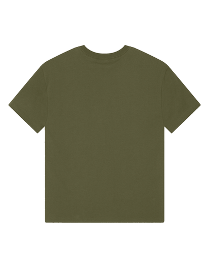 Times Fresh Roman Tee - Forest Green / Orange