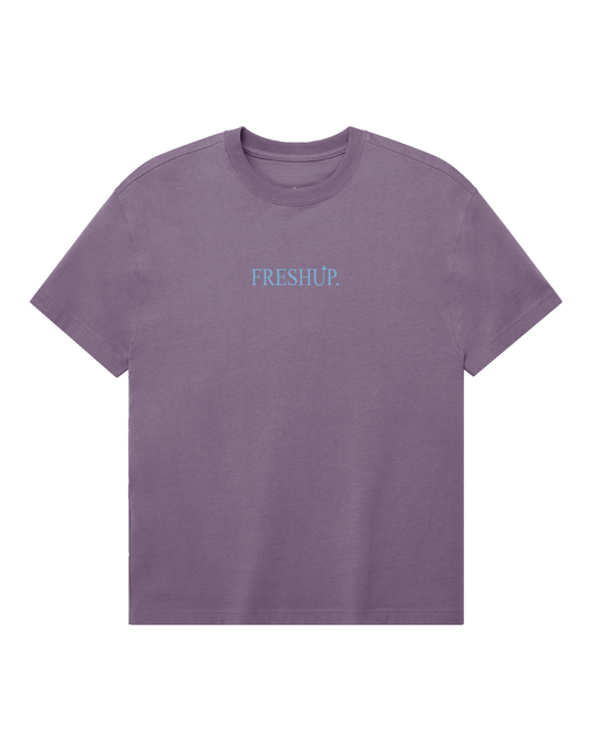 Times Fresh Roman Tee - Lavender / UNC Blue