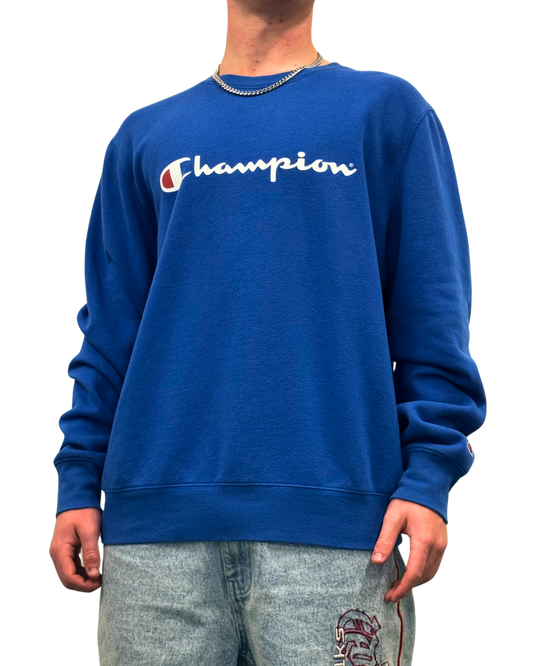 Champion Script Crewneck