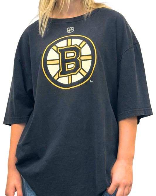 Reebok Boston Bruins NHL Logo Tee