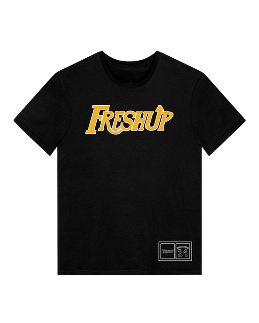 The Establishment Tee - Black / Laker Gold