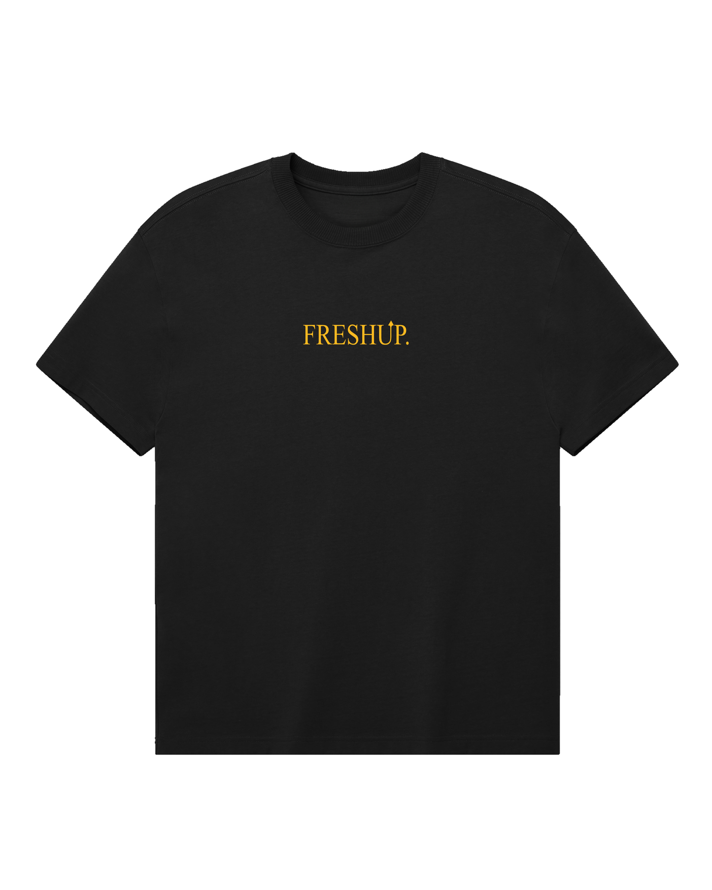 Times Fresh Roman Tee - Black / Laker Gold