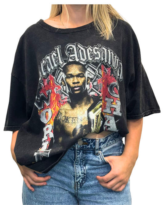 Goat Crew Israel Adesanya World Champ Tee