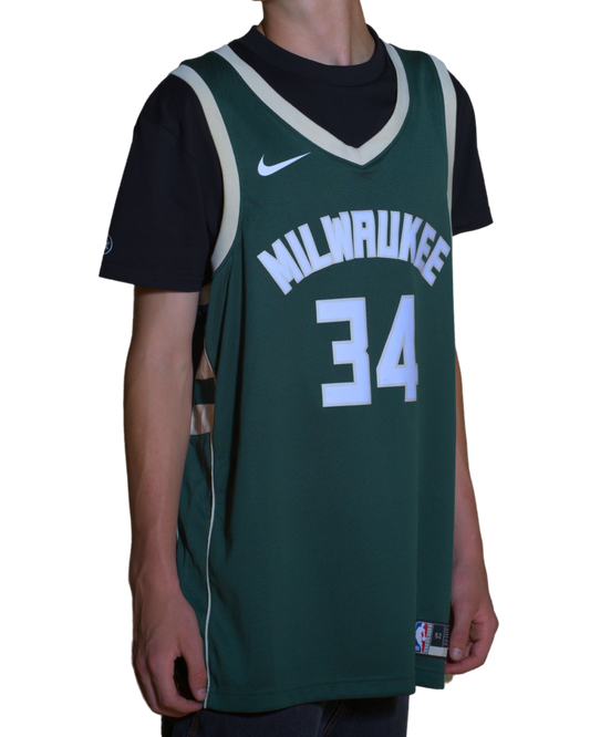 Nike Milwaukee Bucks Icon Edition Swingman Jersey 2020/21 - Giannis Antetokounmpo (#34)