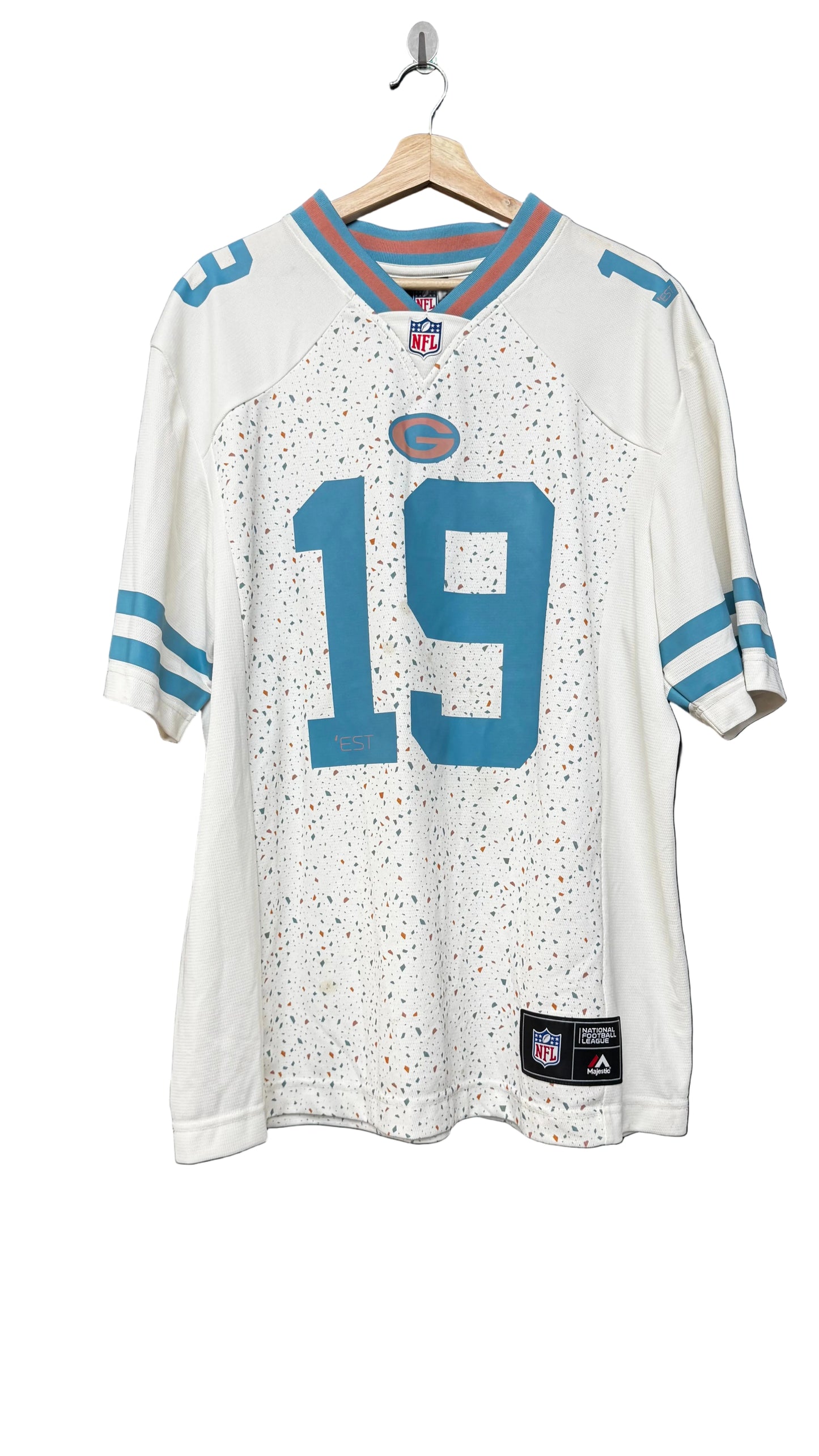 Majestic Green Bay Packers NFL Terrazzo Foundation Jersey