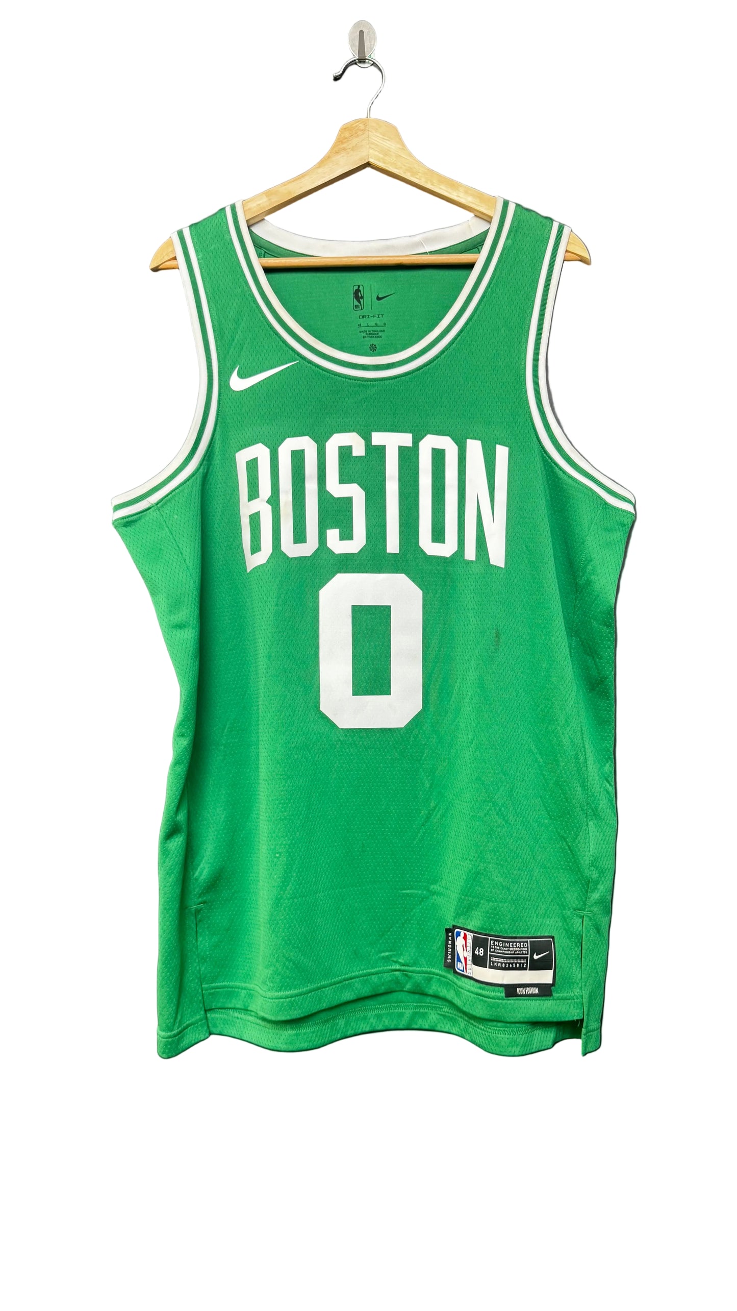 Nike Boston Celtics Icon Edition Swingman NBA Jersey 2024/25 Jersey - Jason Tatum (#0)
