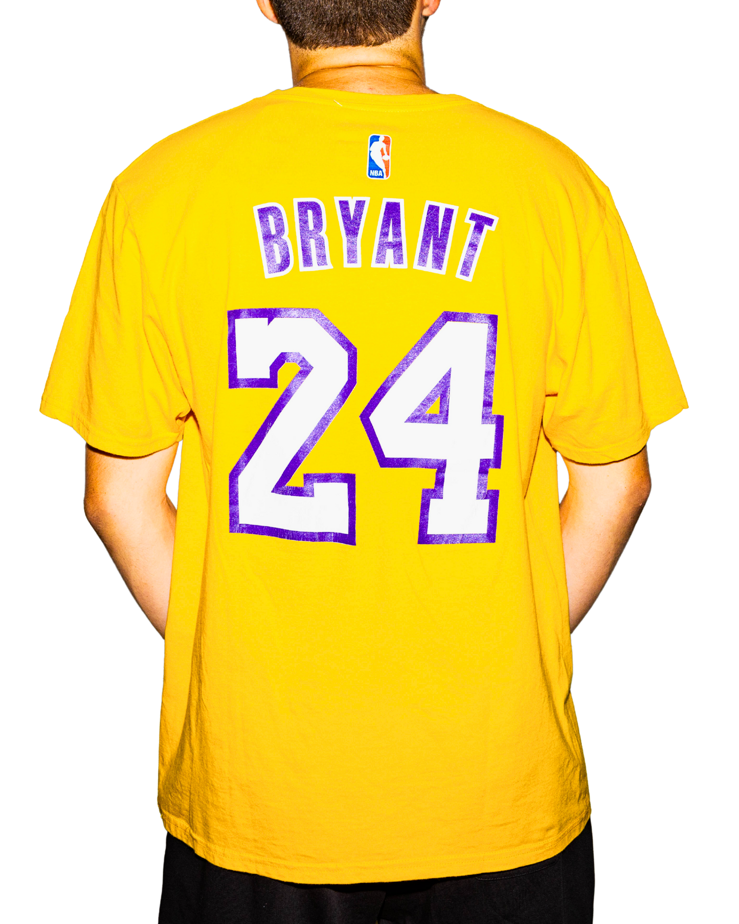 adidas Los Angeles Lakers Gold Jersey Tee - Kobe Bryant (#24)