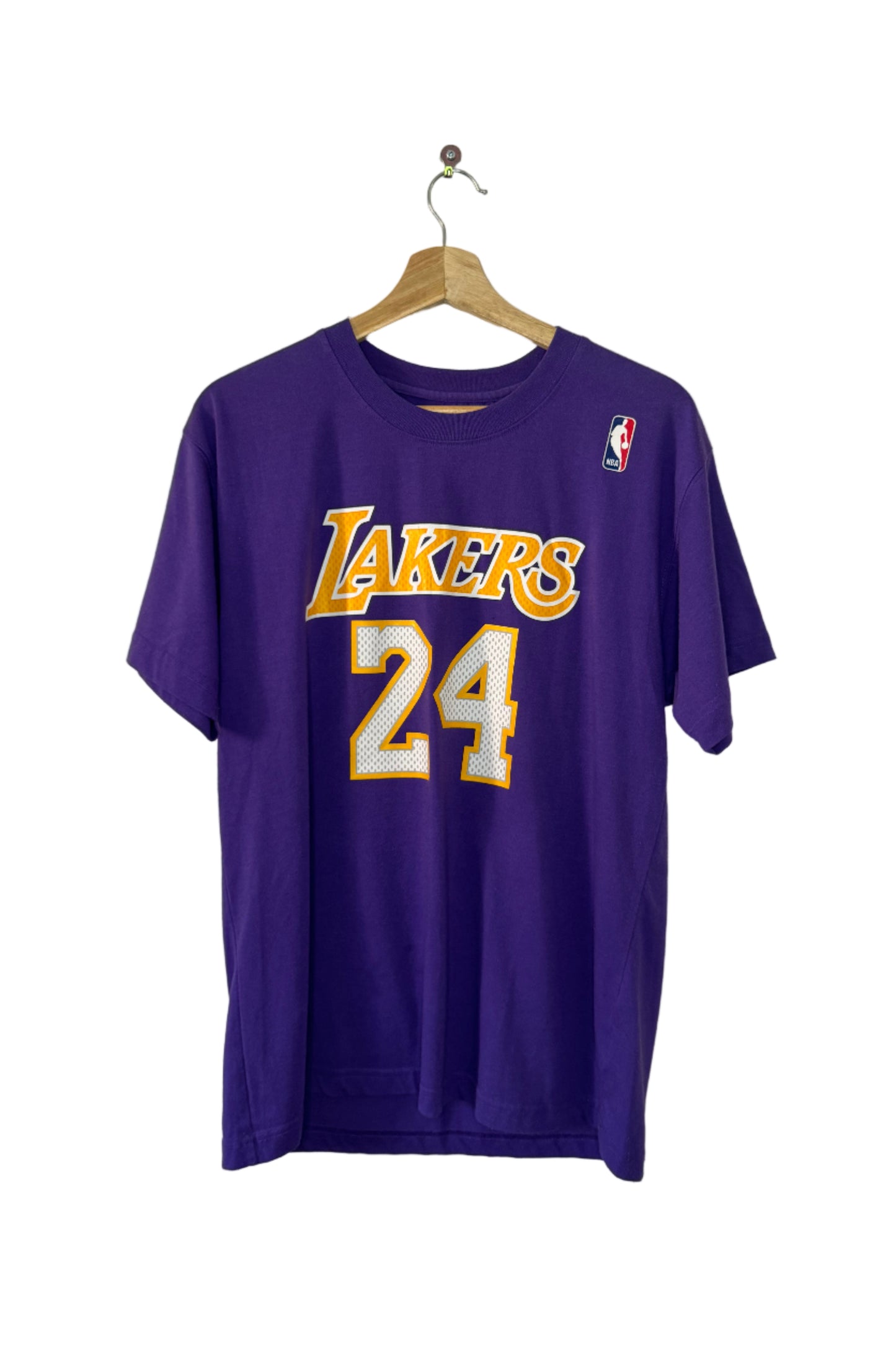 adidas Los Angeles Lakers Purple Jersey Tee - Kobe Bryant #24