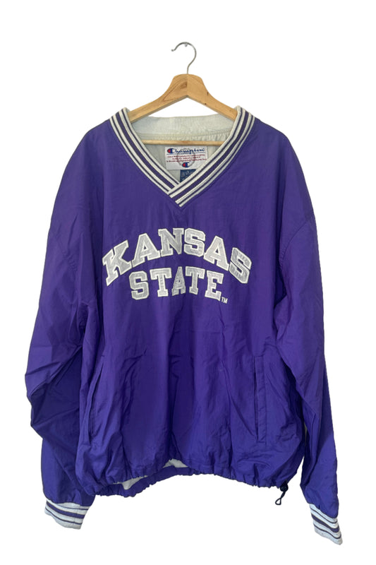 Champion Kansas State Windbreaker Pullover