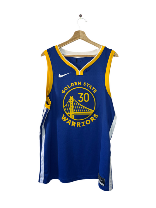 Nike Golden State Warriors Icon Edition Swingman NBA Jersey 2021/22 Jersey - Stephen Curry (#30)