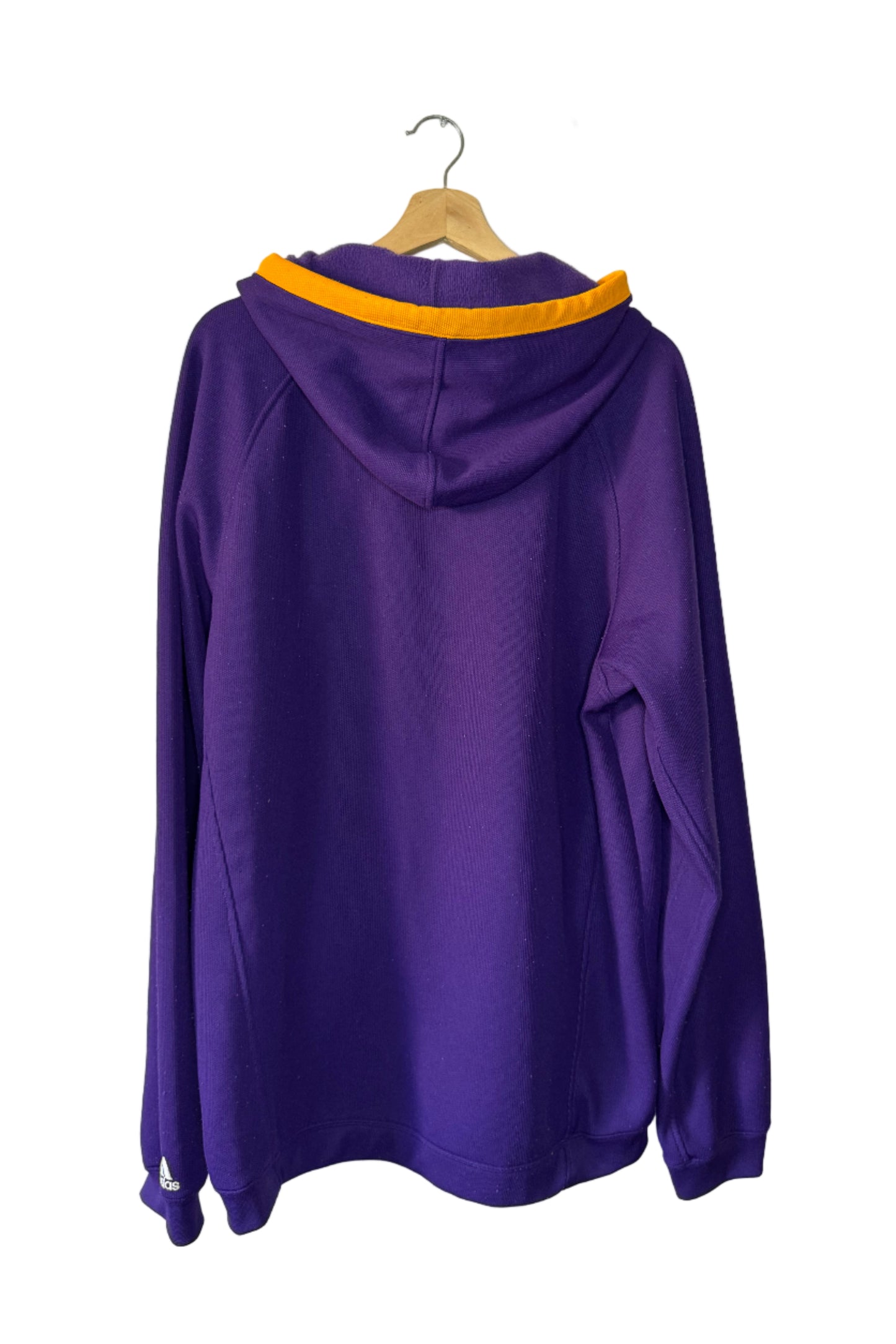 adidas Retro Lakers Warm-Up Zip-Up Hoodie
