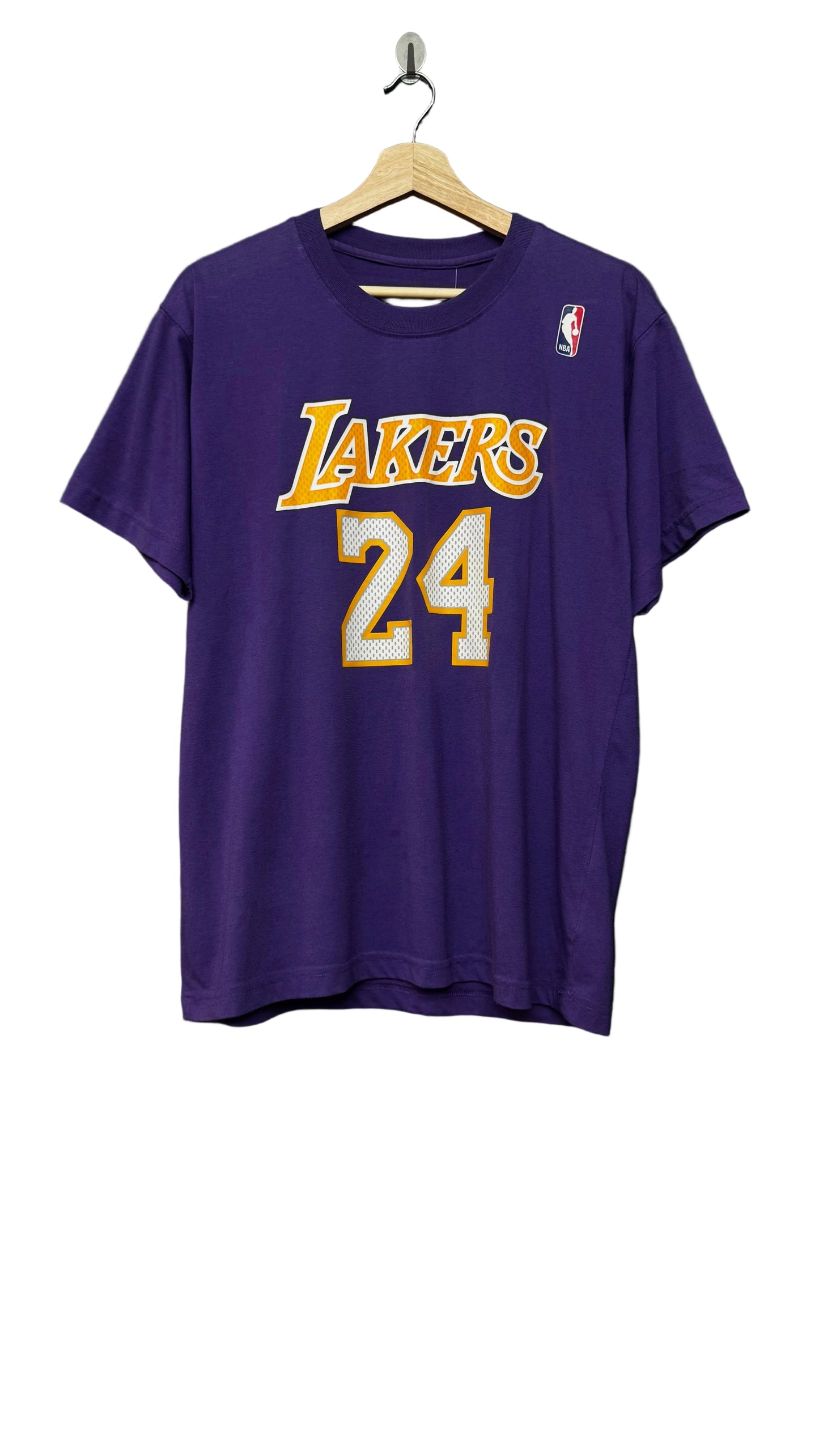 adidas Los Angeles Lakers Purple Jersey Tee - Kobe Bryant #24