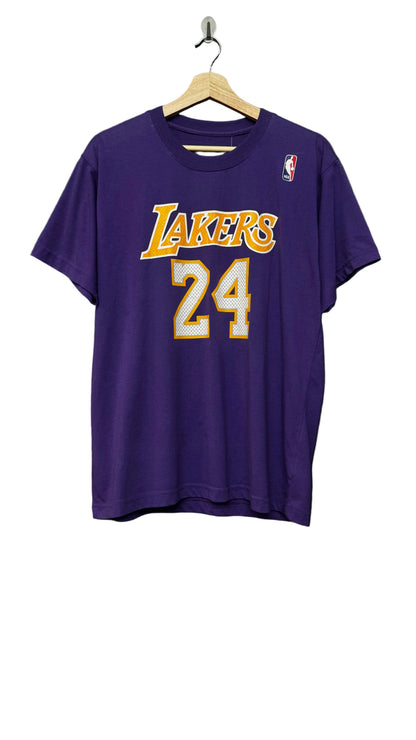 adidas Los Angeles Lakers Purple Jersey Tee - Kobe Bryant #24