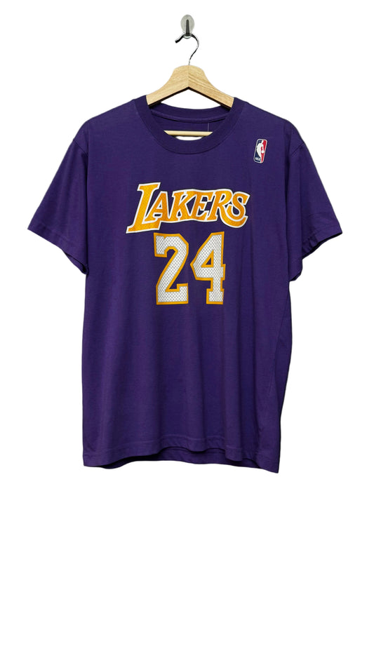 adidas Los Angeles Lakers Purple Jersey Tee - Kobe Bryant #24