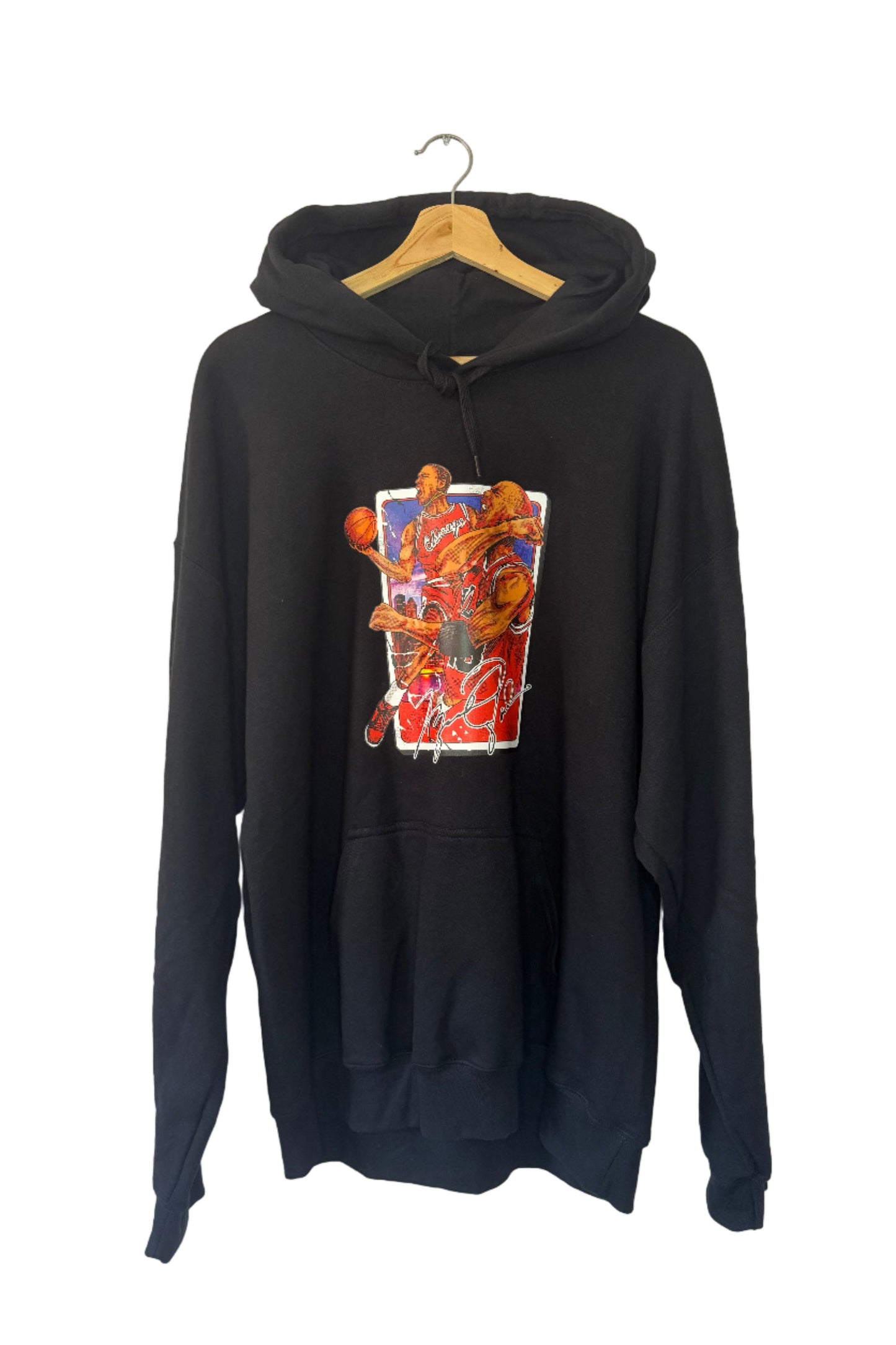 Retro Kings Jordan Watercolour Stacked Hoodie