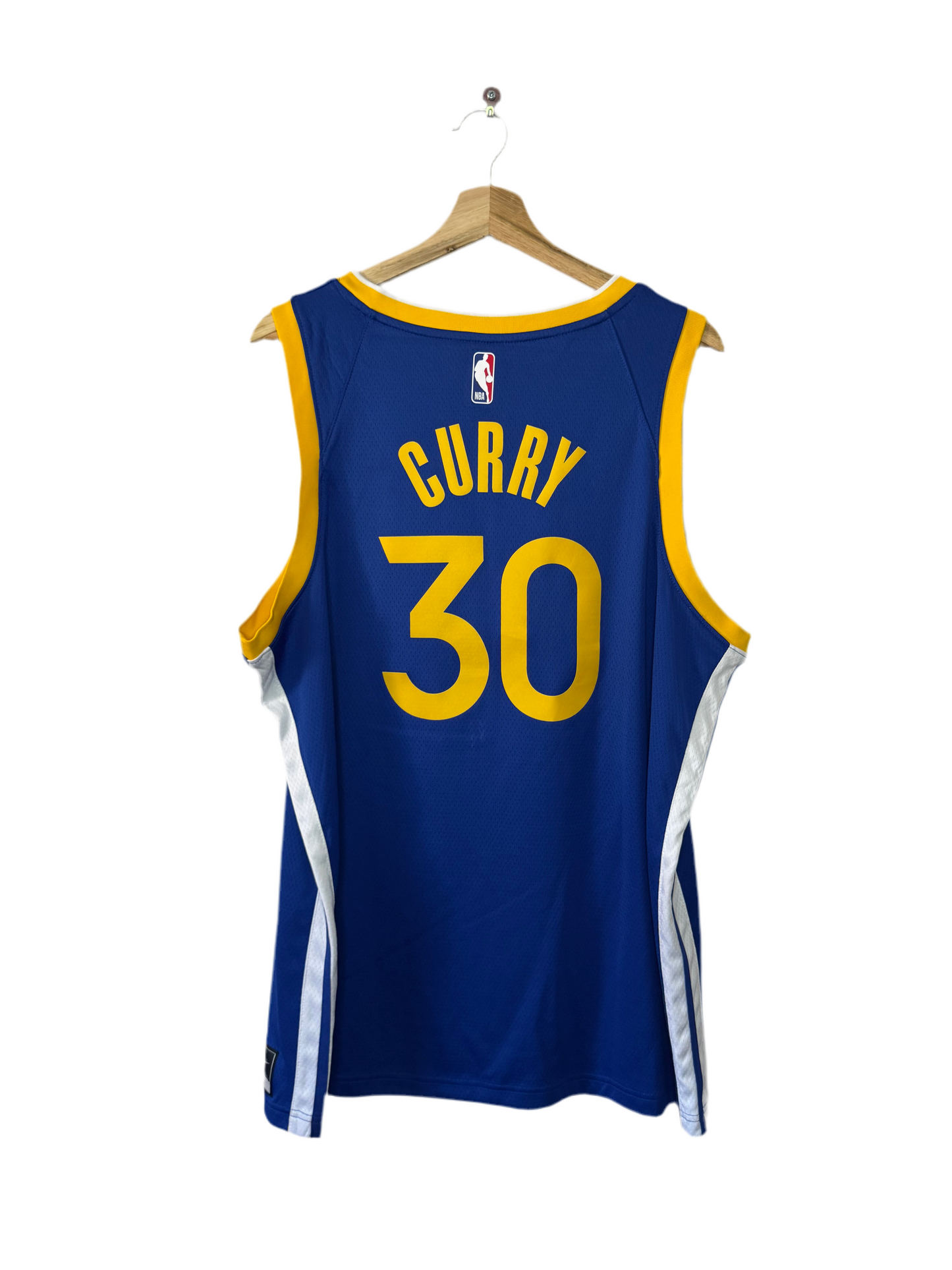 Nike Golden State Warriors Icon Edition Swingman NBA Jersey 2021/22 Jersey - Stephen Curry (#30)