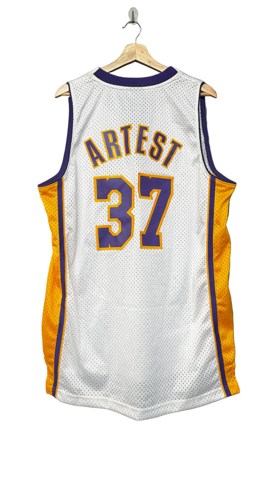 adidas Los Angeles Laker Alternate Authentic Jersey 2009/10 - Ron Artest (#37)
