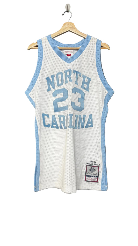 Mitchell & Ness University of North Carolina (UNC) Away Authentic NBA Jersey 1983/84 - Michael Jordan (#23)