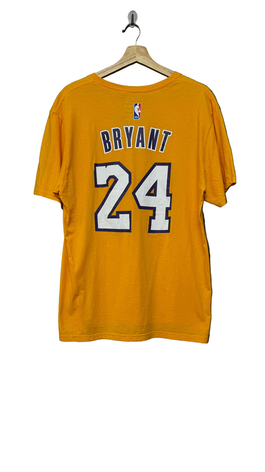 adidas Los Angeles Lakers Gold Jersey Gold Tee - Kobe Bryant (#24)
