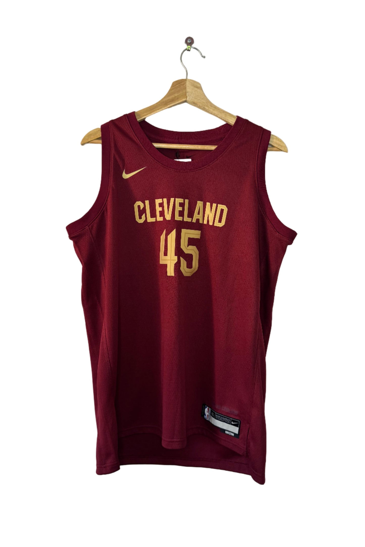 Nike Cleveland Cavaliers Icon Edition Swingman NBA Jersey 2024/25 Youth Jersey - Donovan Mitchell (#45)