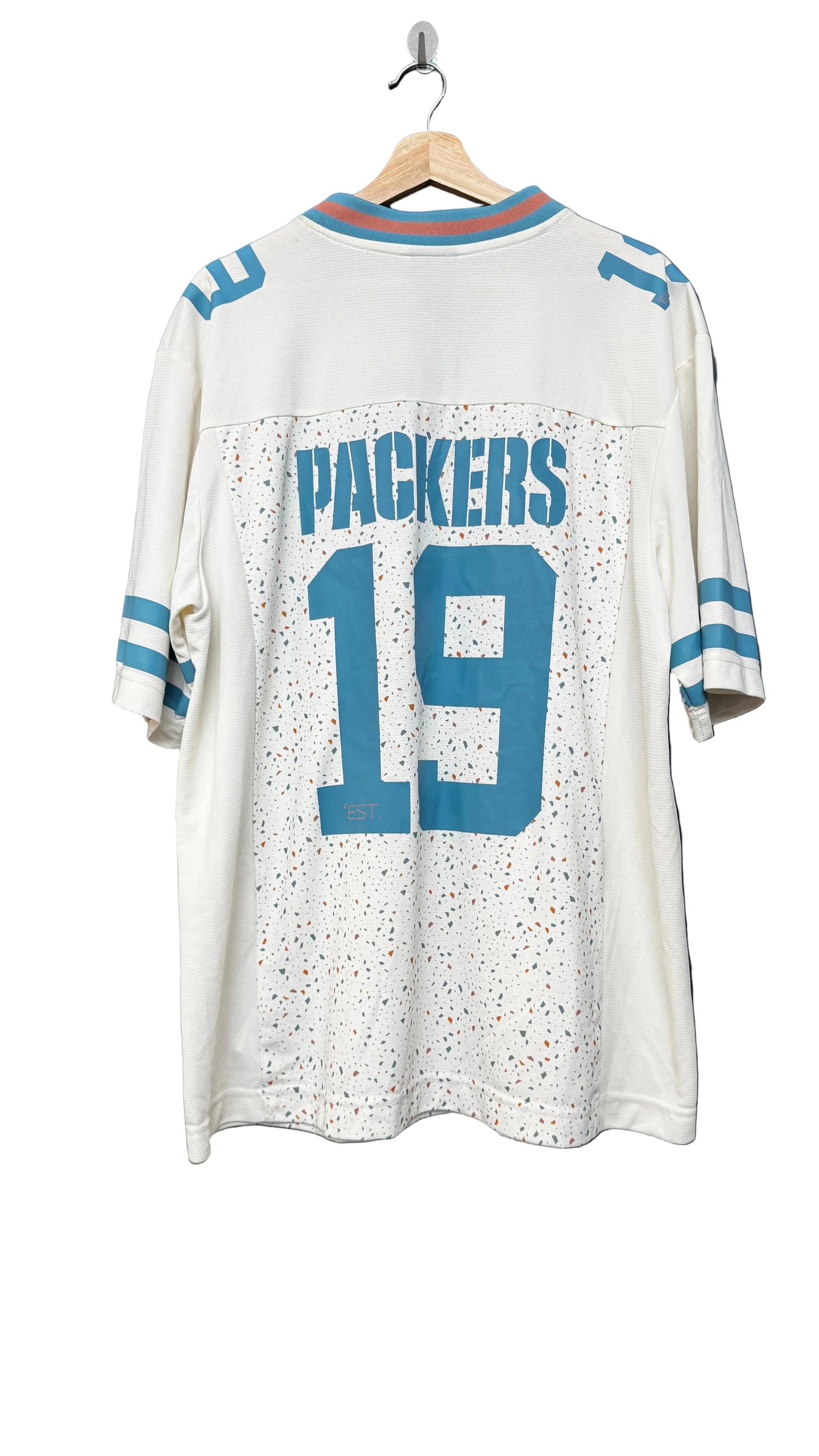 Majestic Green Bay Packers NFL Terrazzo Foundation Jersey