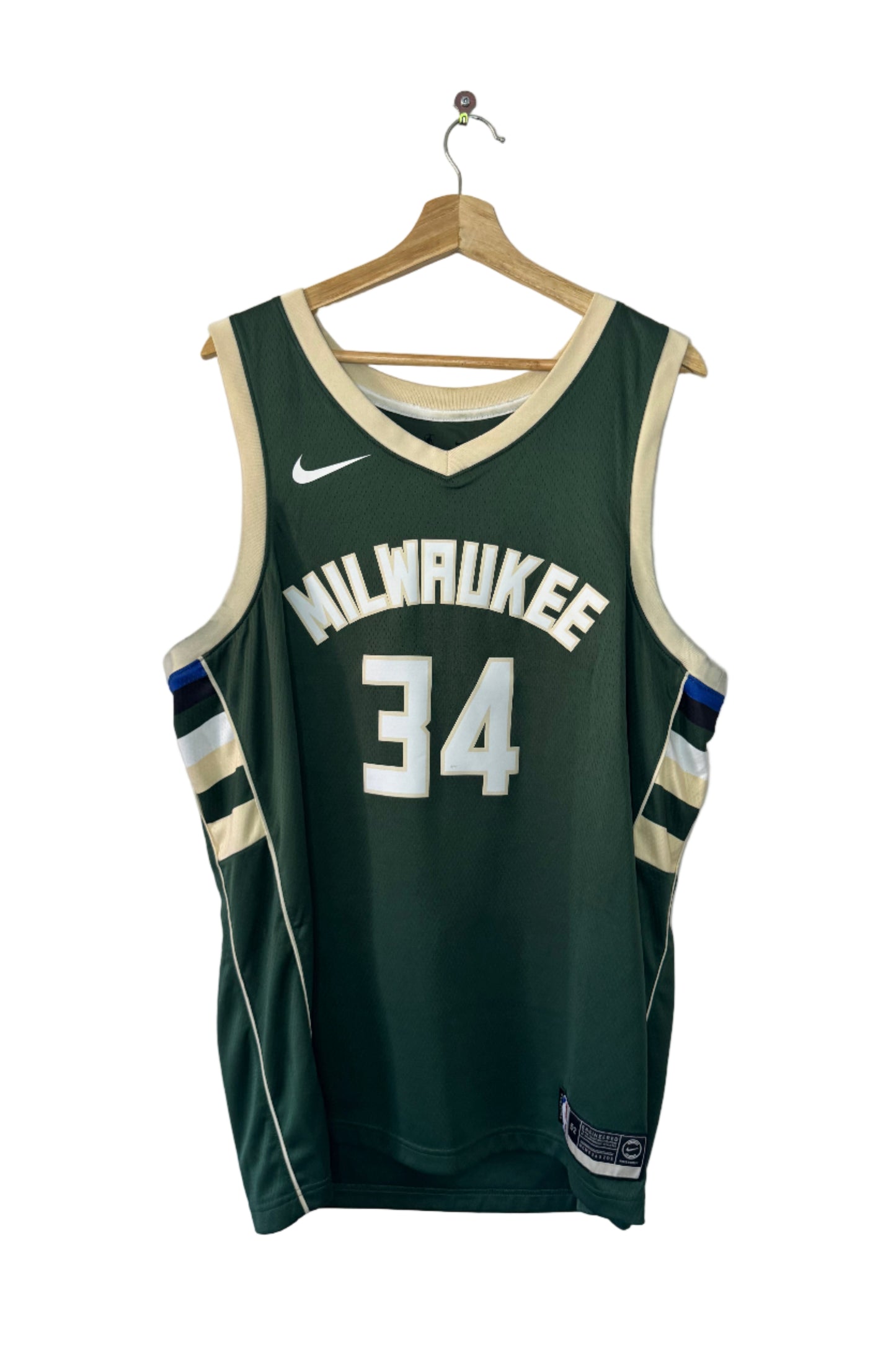 Nike Milwaukee Bucks Icon Edition Swingman Jersey 2020/21 - Giannis Antetokounmpo (#34)