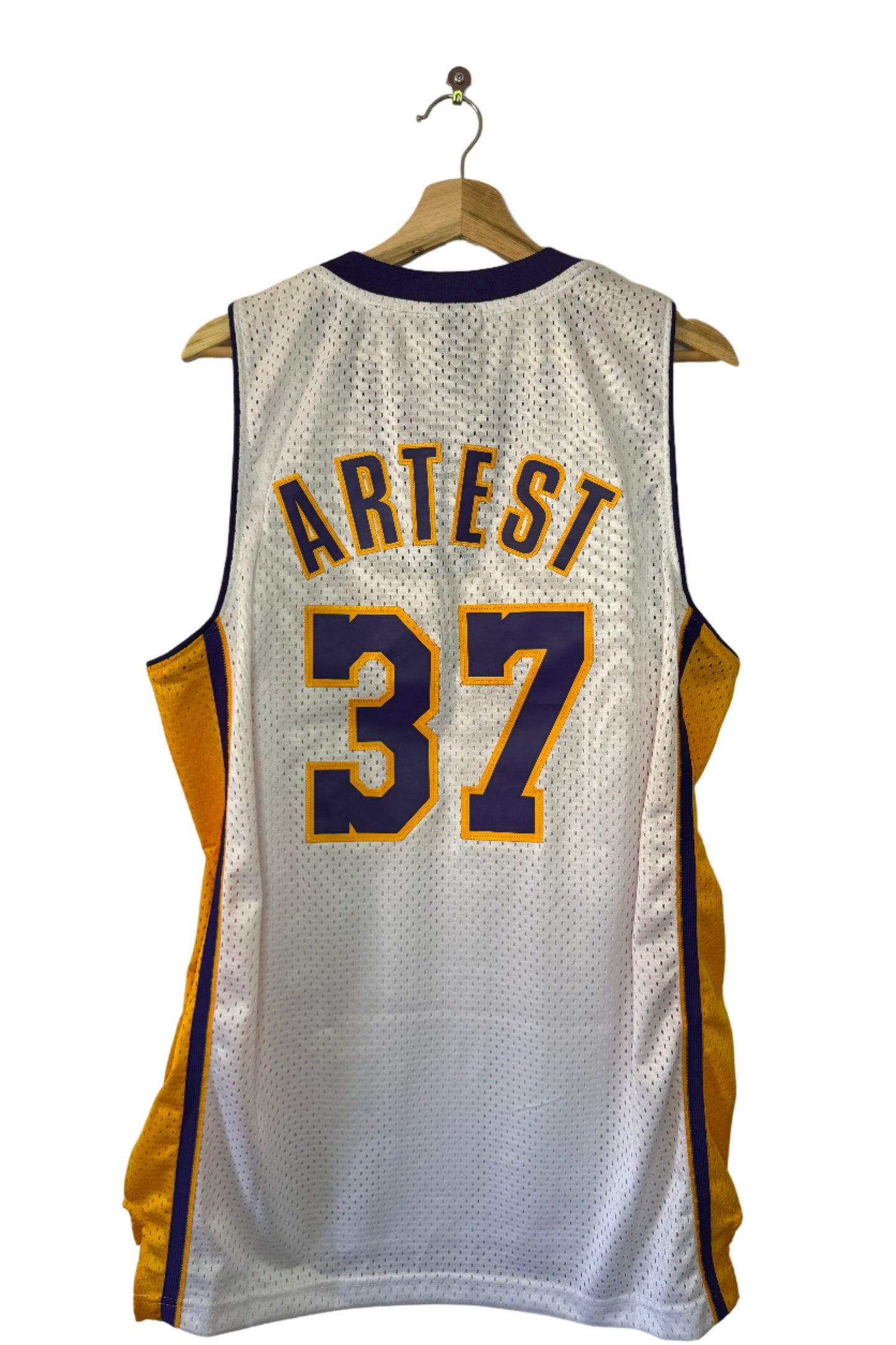 adidas Los Angeles Laker Alternate Authentic Jersey 2009/10 - Ron Artest (#37)